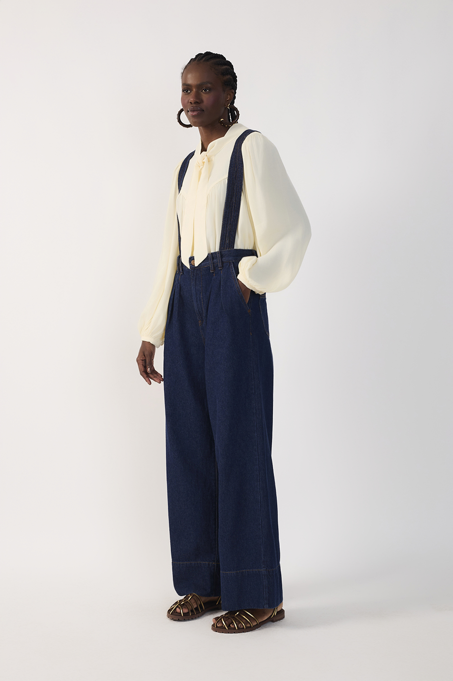 Removable Straps Jeans Garden Jacket_3