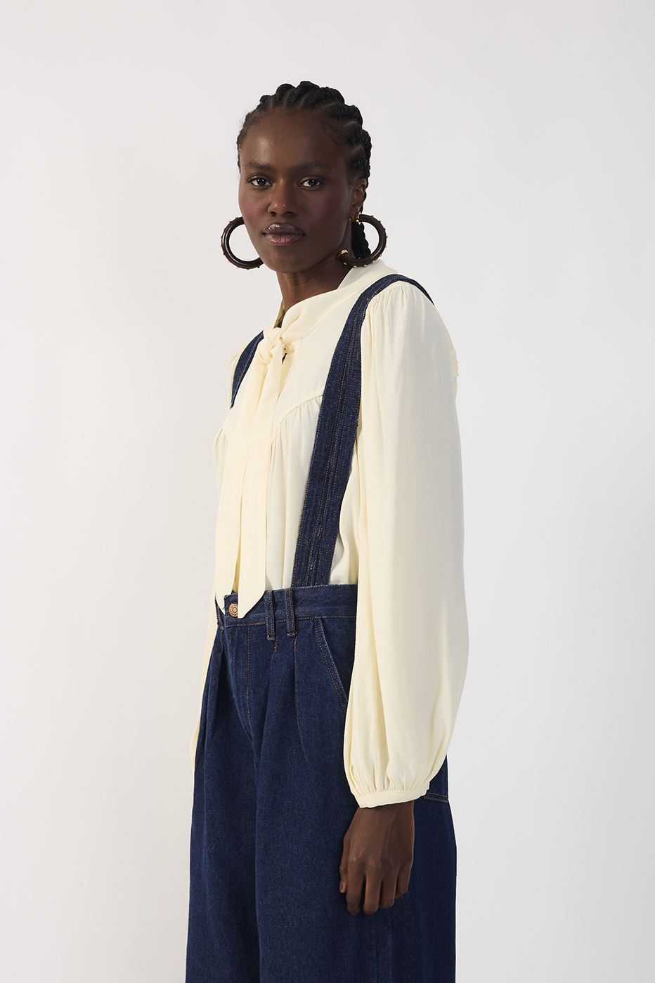 Removable Straps Jeans Garden Jacket_4