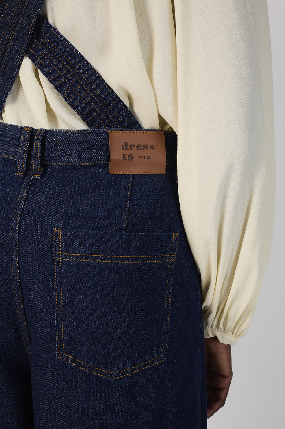 Removable Straps Jeans Garden Jacket_8