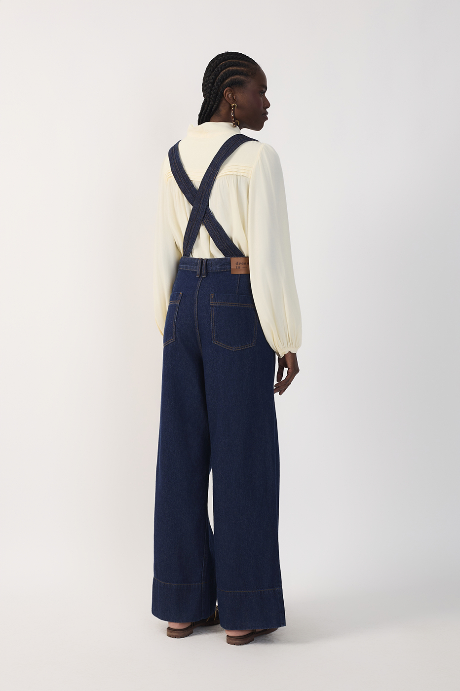 Removable Straps Jeans Garden Jacket_9