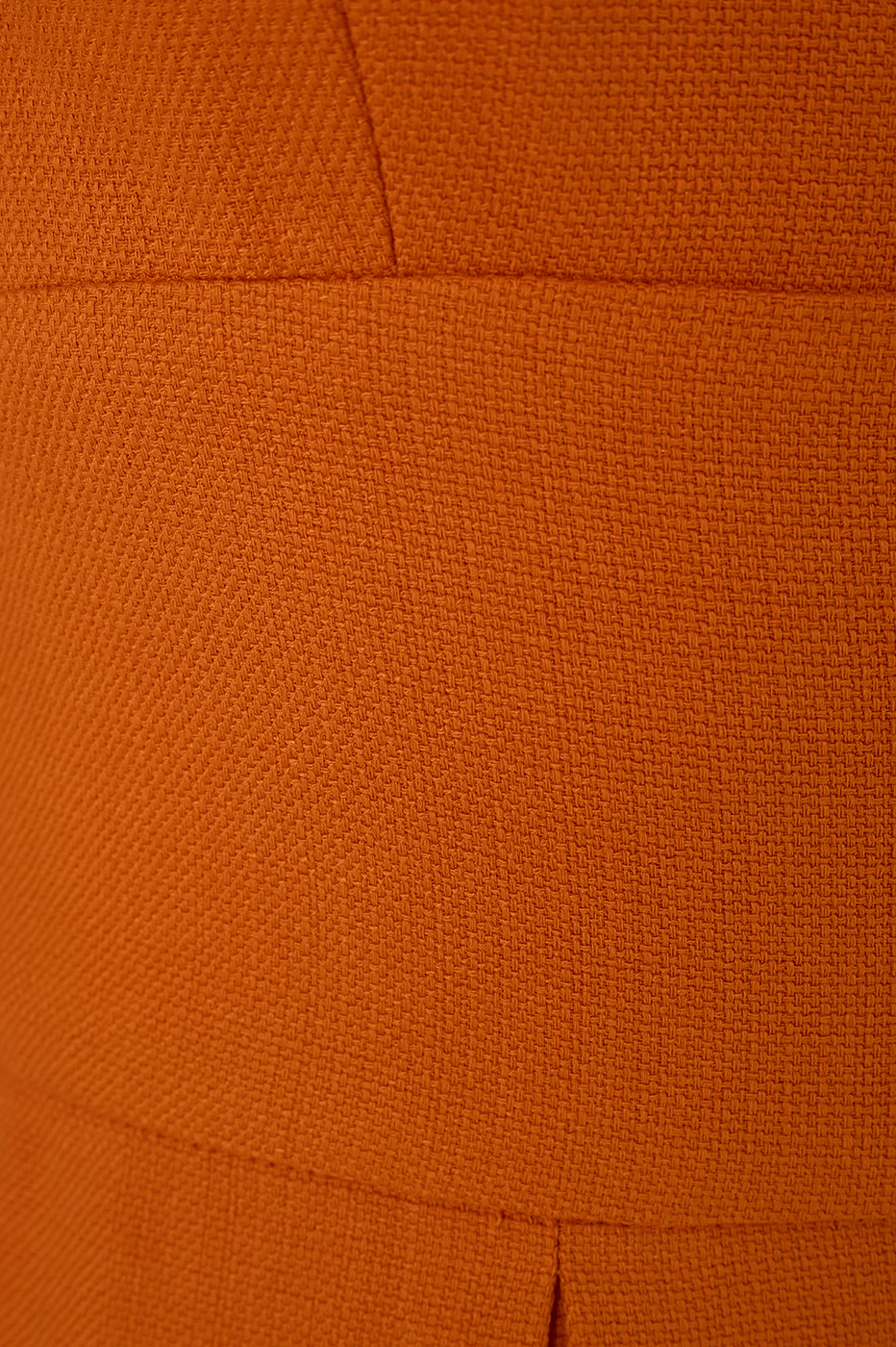 Orange Samba Sweetheart Neck Smocked Side Sleeveless Jumpsuit
