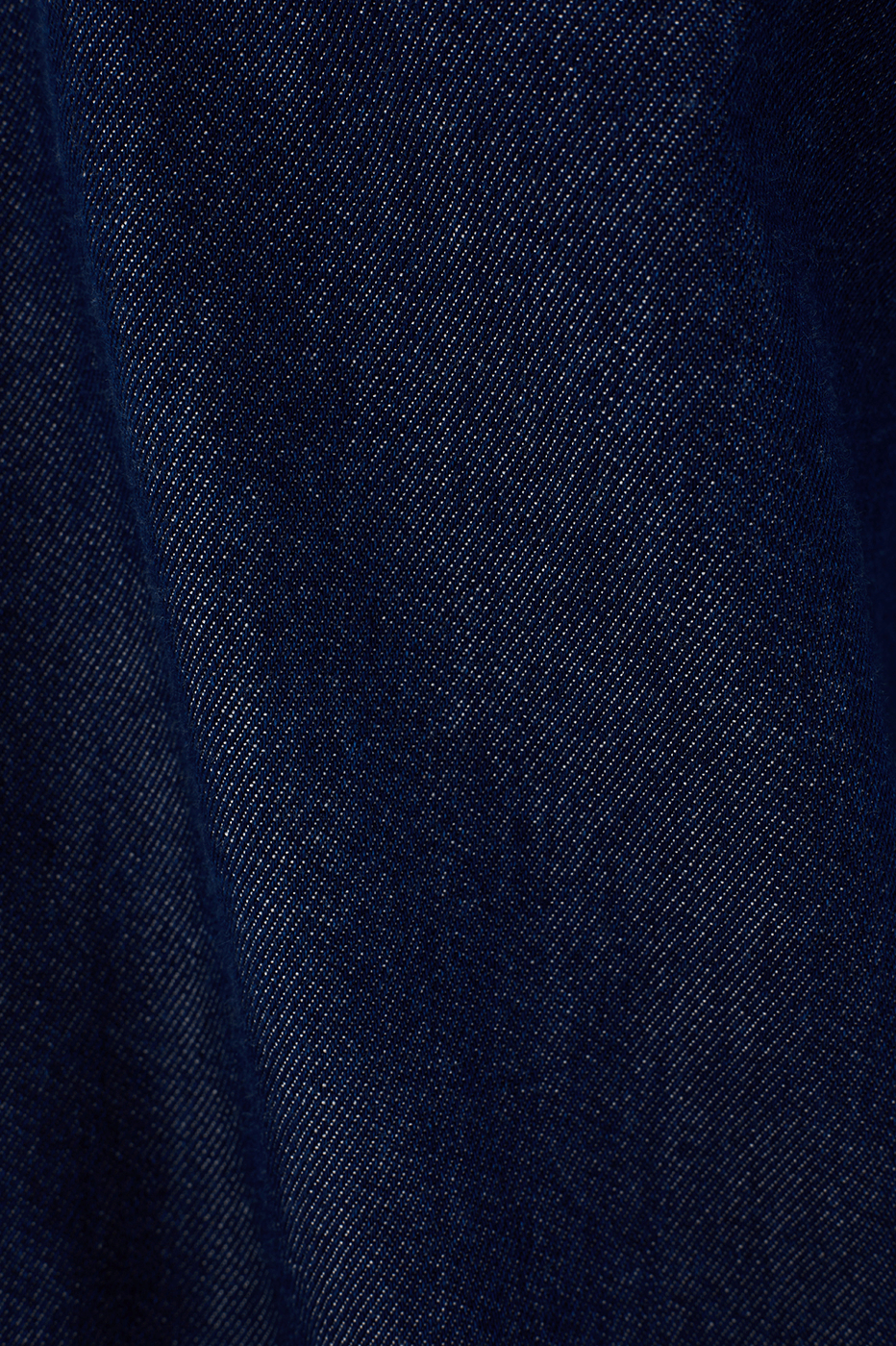 Denim Shoulder Ties Square Neck Pockets Jumpsuit