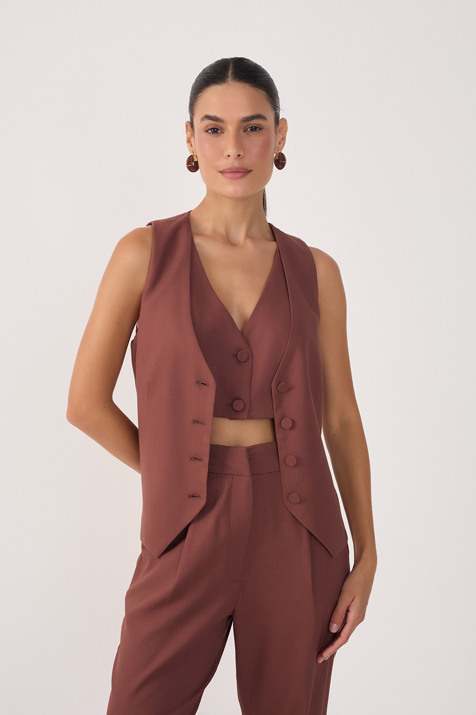 Linen Overlay Vest_2