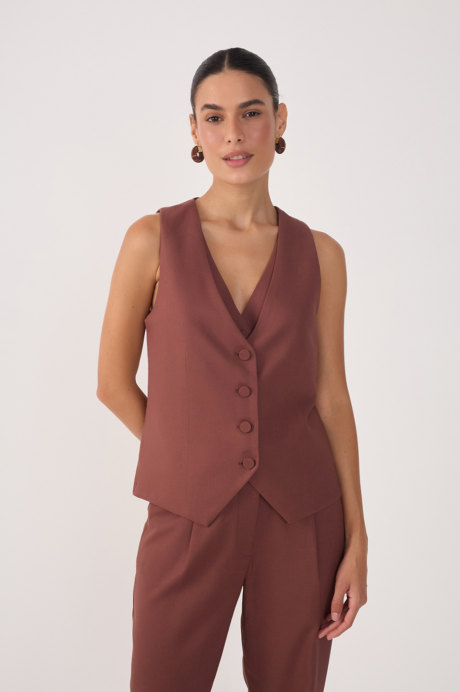 Linen Overlay Vest_4