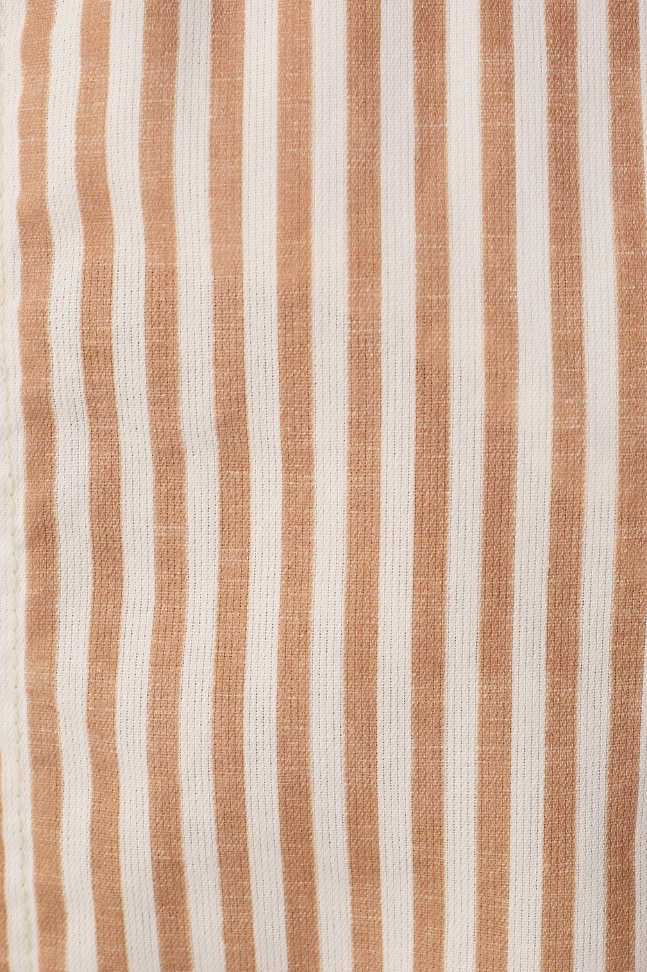 Red Stripes Topstitching Buttoned Twill Vest_6