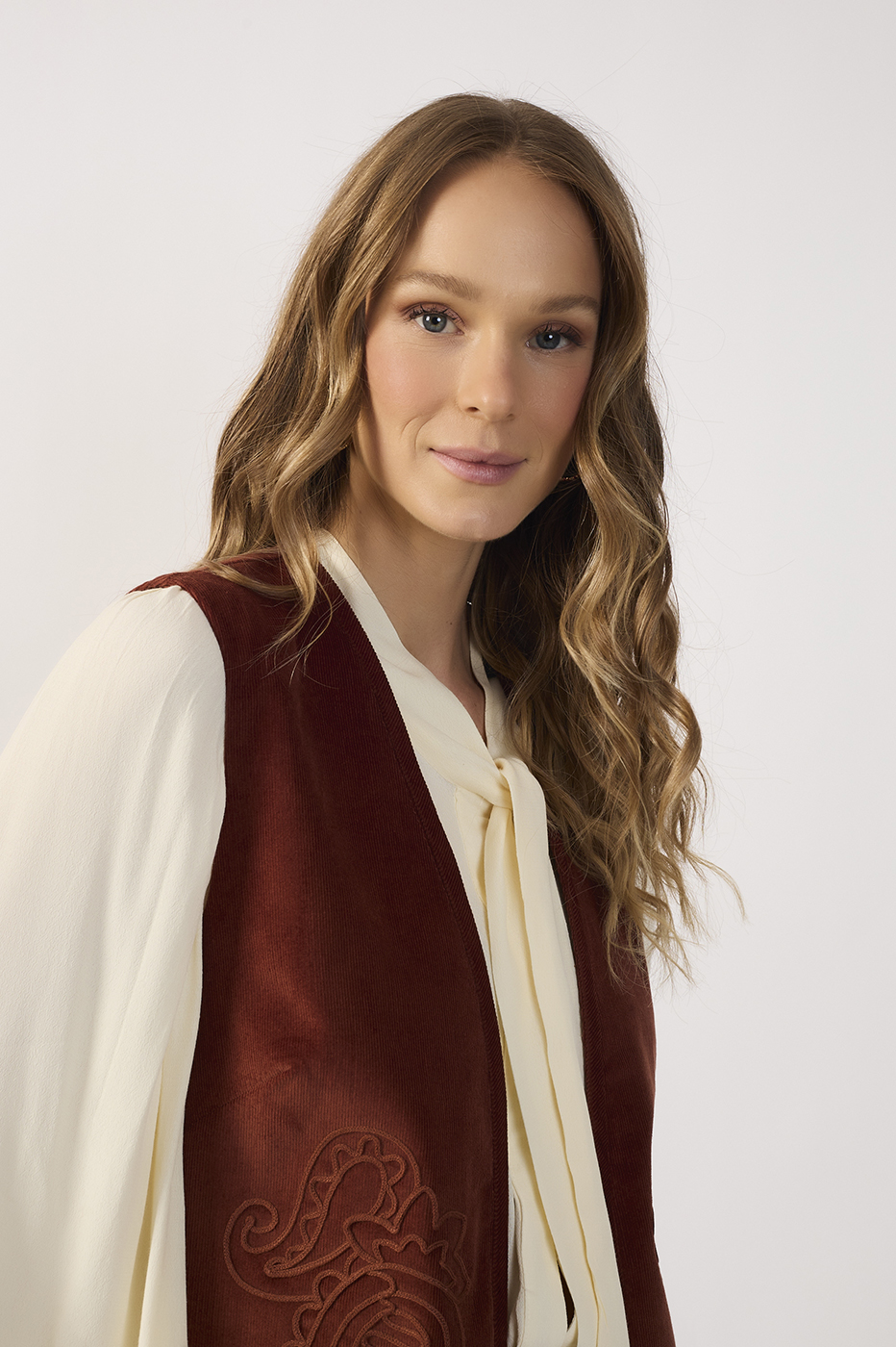 Corduroy Velvet Vest_4