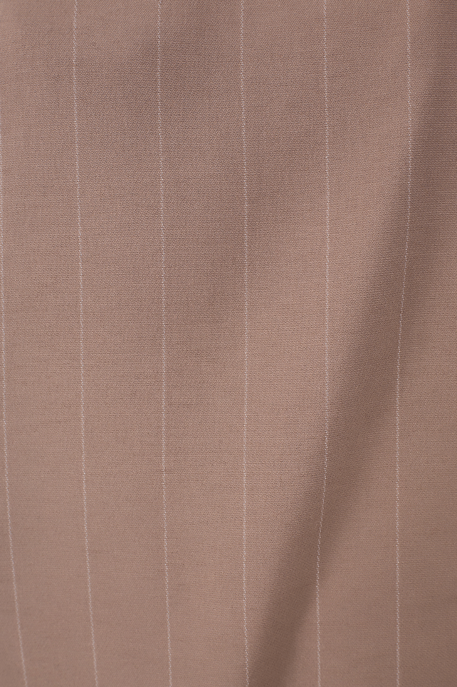 Grey Mirante Pinstripe Buttoned V Neck Sleeveless Crop Vest