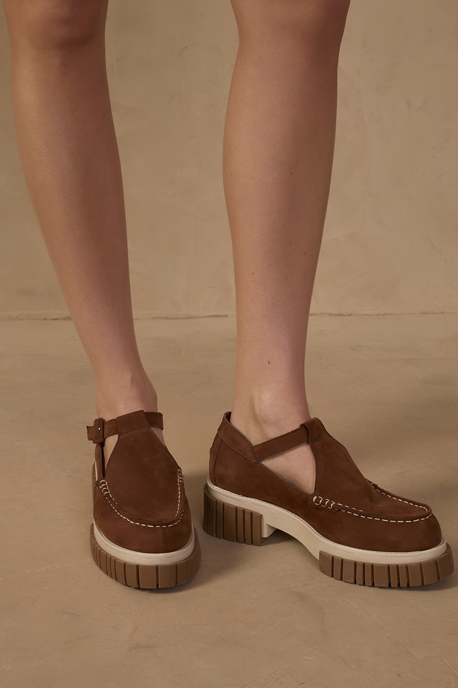 Lug-Sole Mary Jane Loafers_1