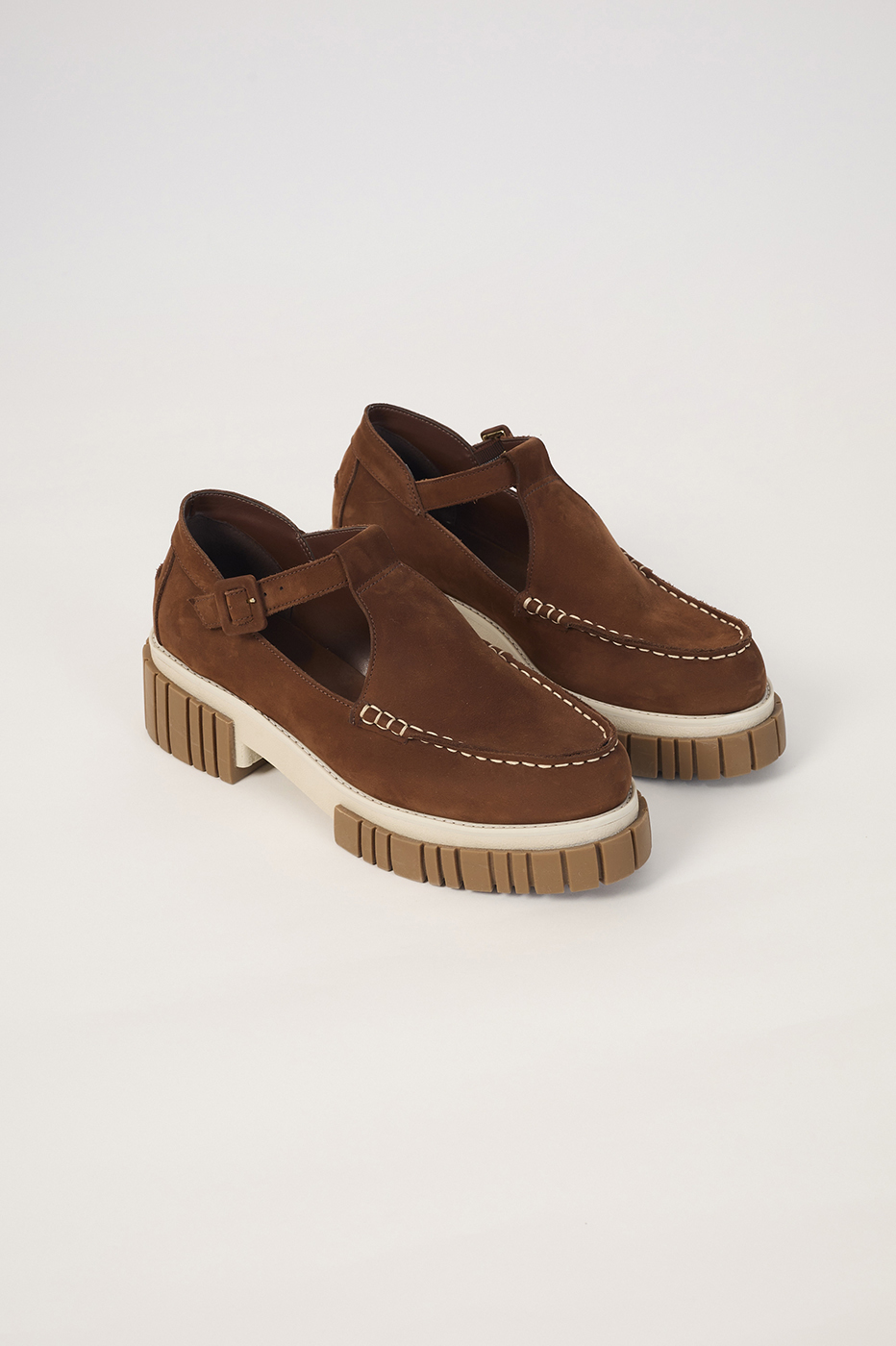 Lug-Sole Mary Jane Loafers_3