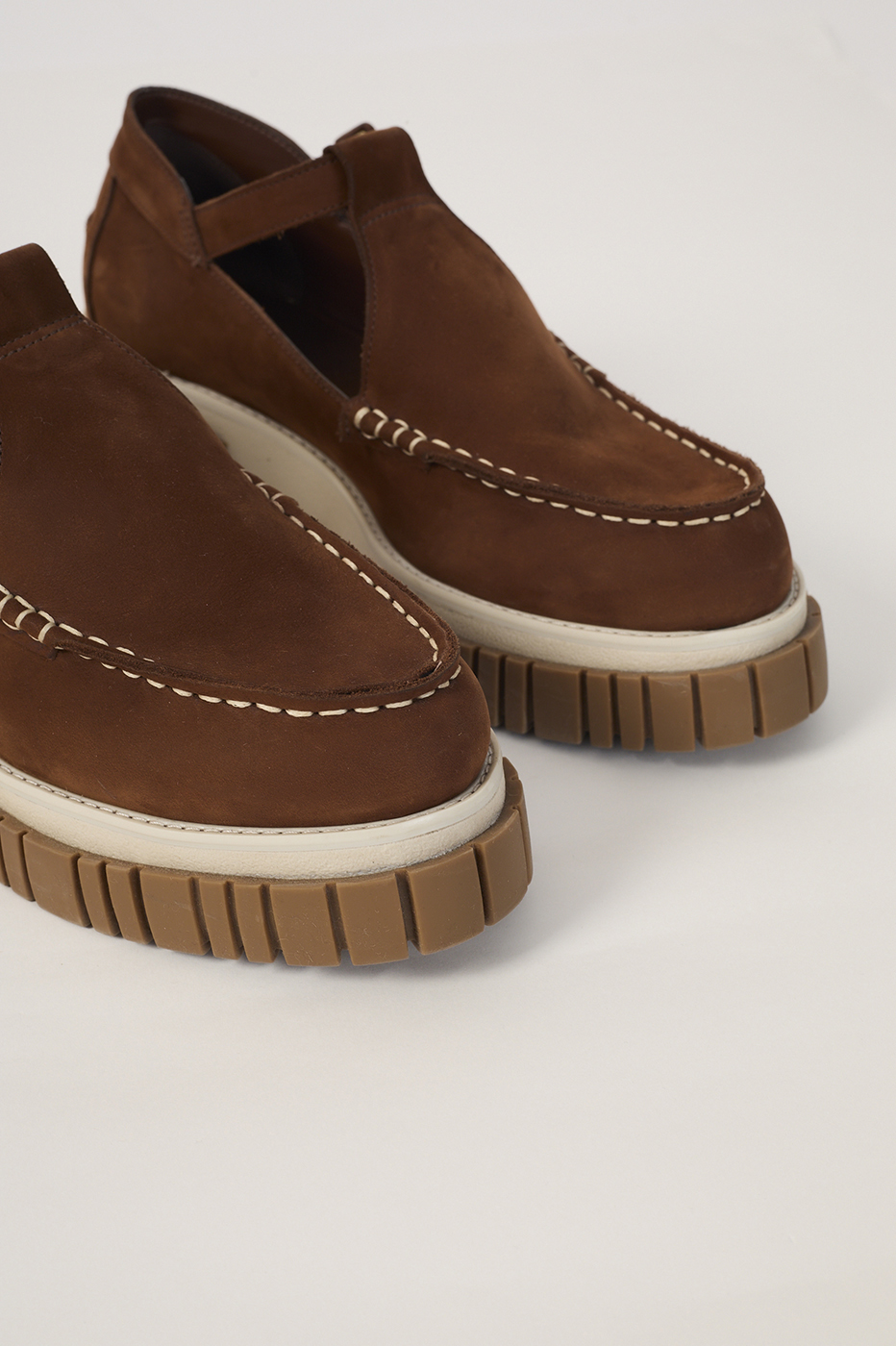 Lug-Sole Mary Jane Loafers_4