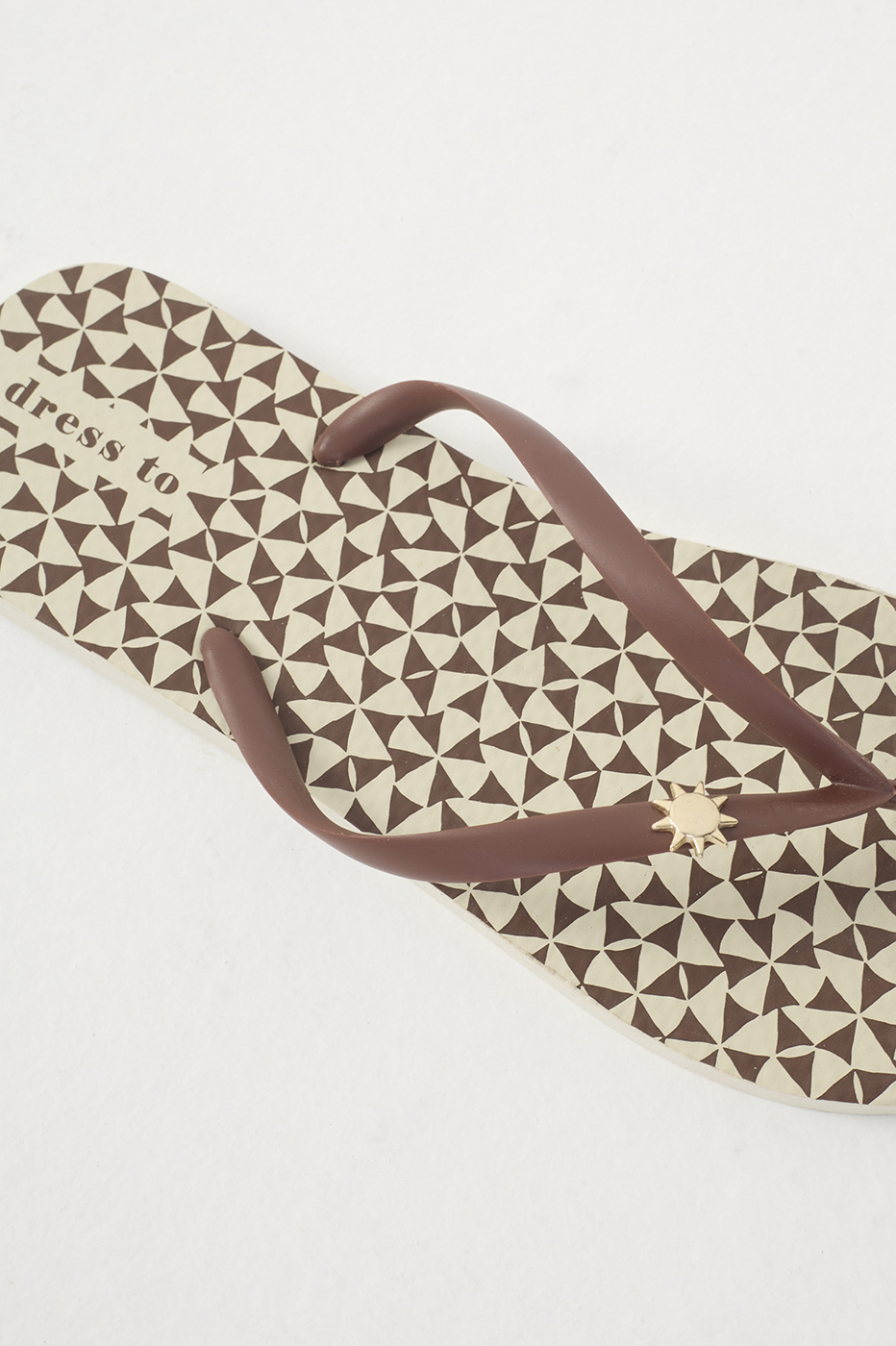 Brown Solar Tassel Flip-Flop_4