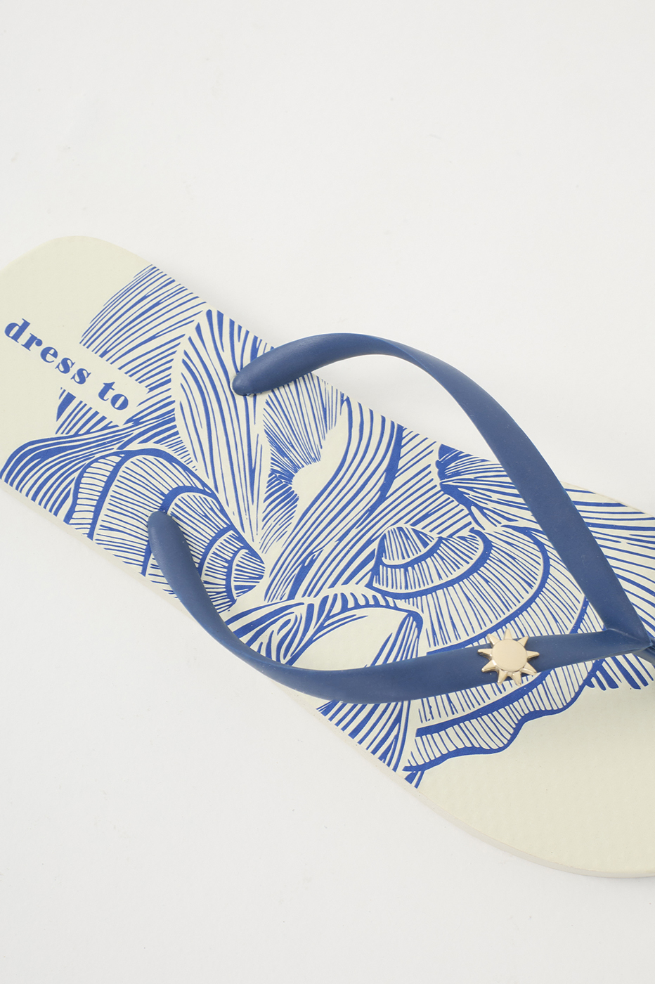 Blue Mergulho Tassel Flip-Flop_5