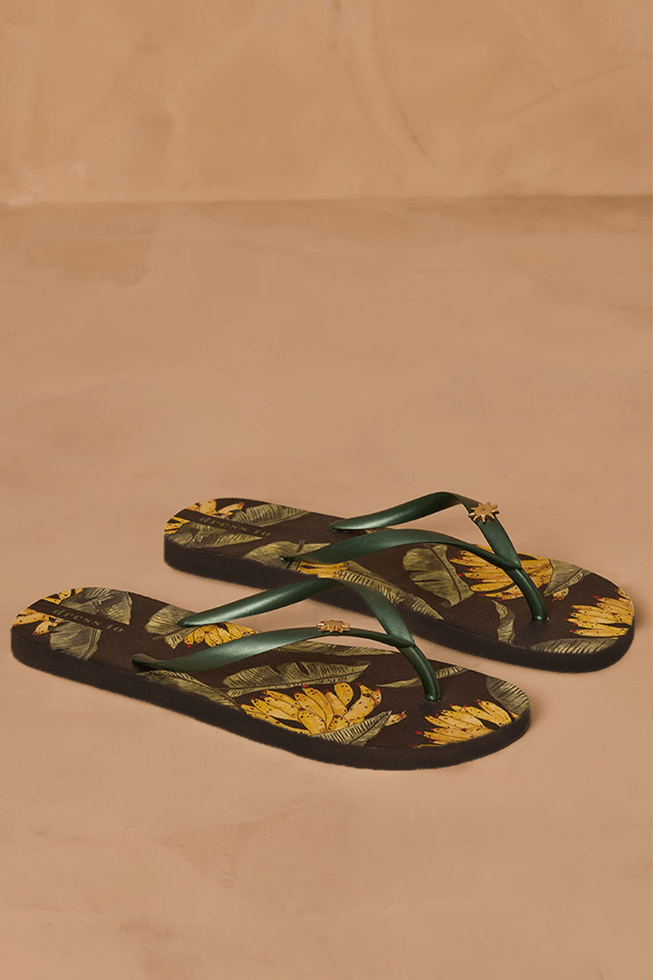Black Paraiso Tassel Flip Flops