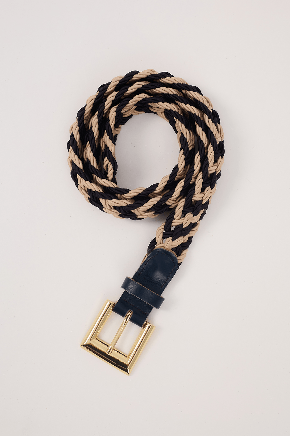 Bicolor Rope Belt
