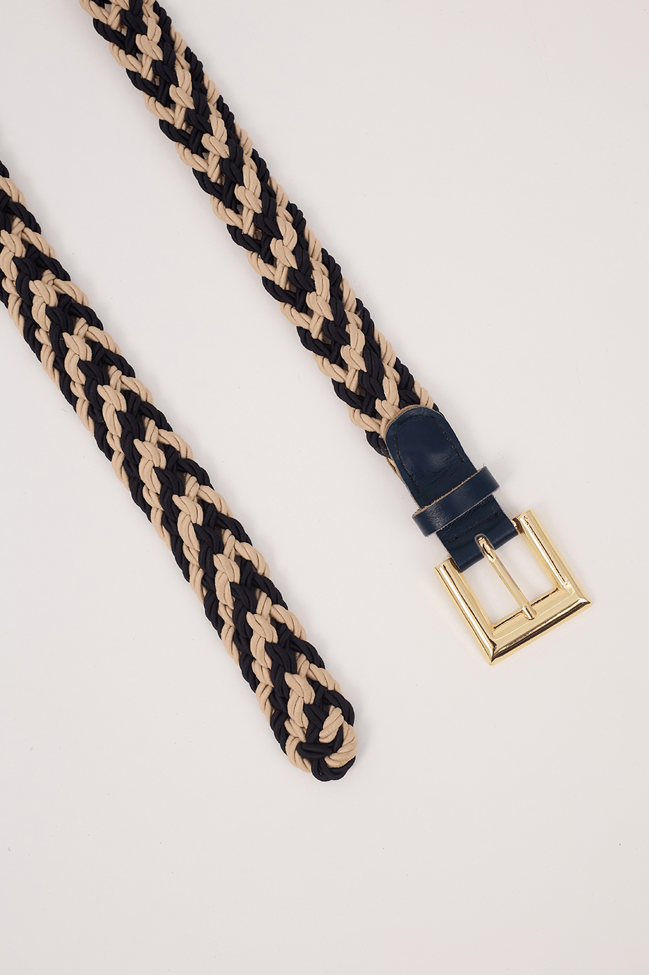 Bicolor Rope Belt