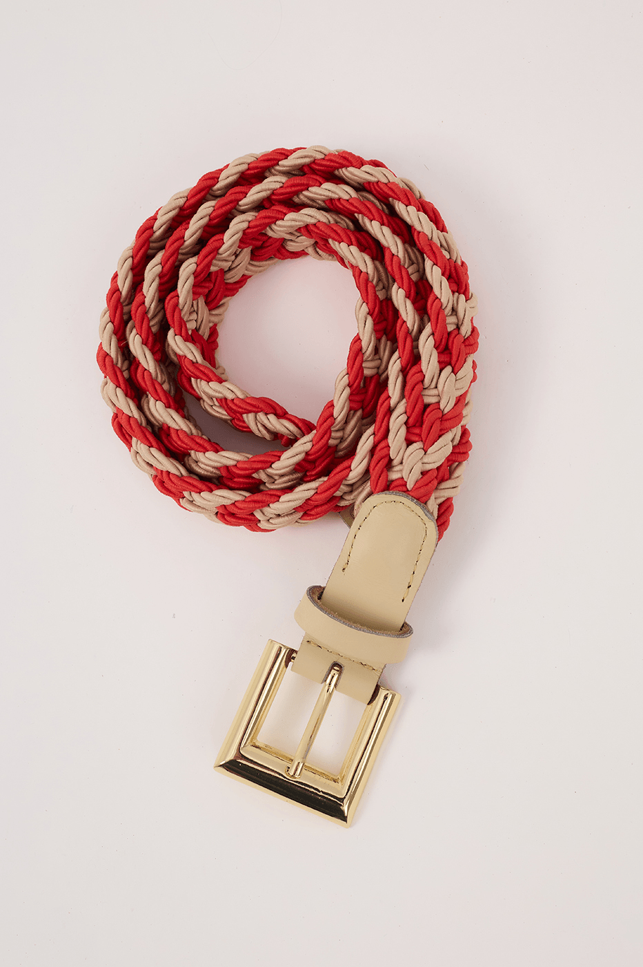 Bicolor Rope Belt