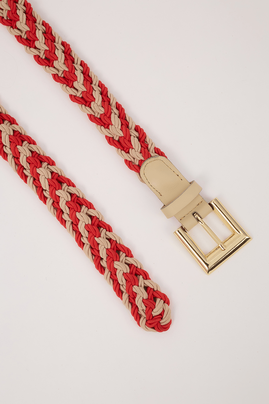 Bicolor Rope Belt