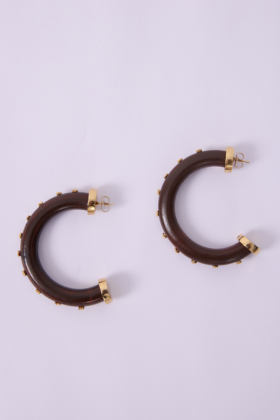 Wood Hoop Earrings_8