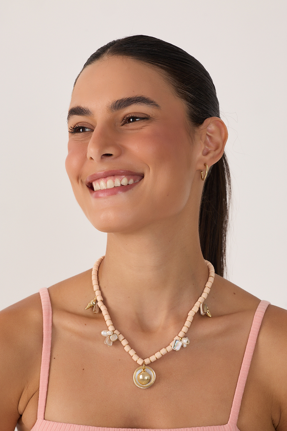 Ocean breeze Beaded Necklace_3