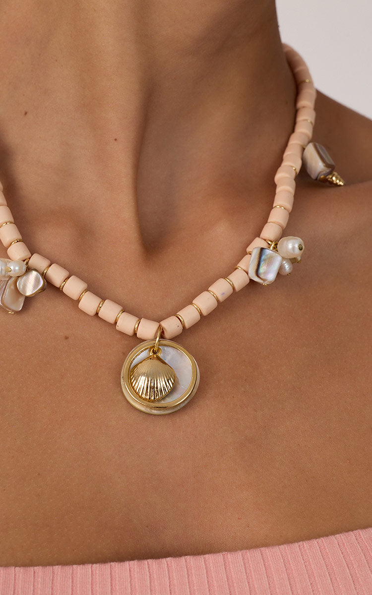 Ocean breeze Beaded Necklace_4