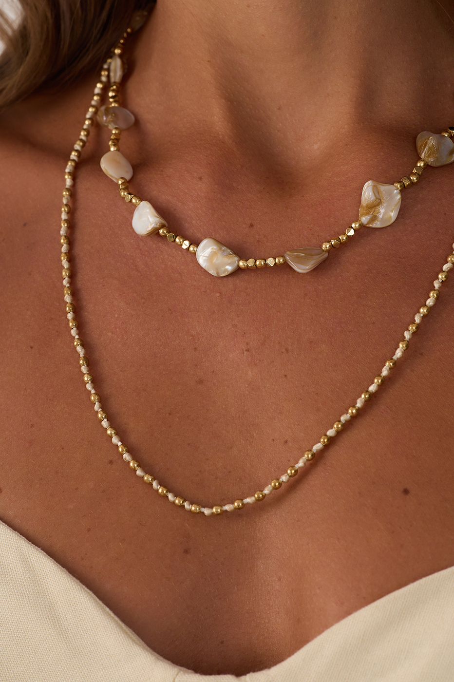 Double Mother-of-Pearl Necklace_4