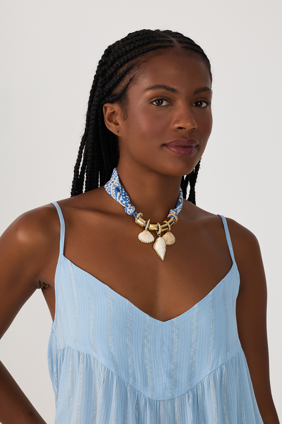 Serene Sky Scarf Necklace_2