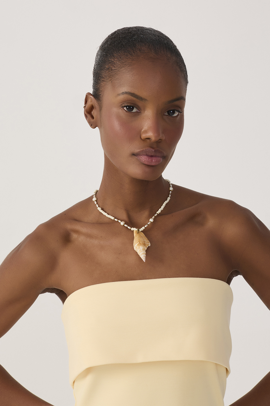 Beige Som do Mar Necklace_2