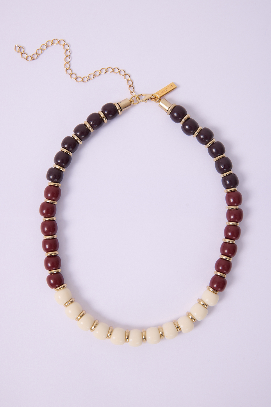 Chunky Tricolor Beaded Necklace_4