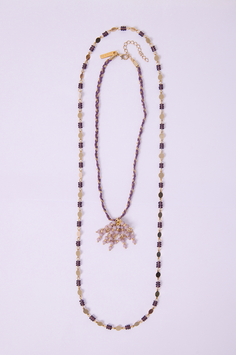 Amethyst Layered Necklace Set_3