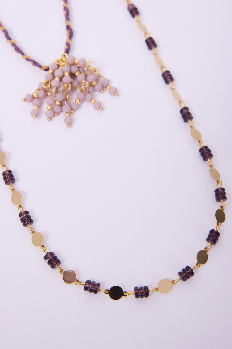 Amethyst Layered Necklace Set_4