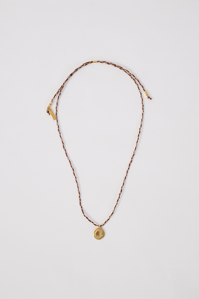 Sunburst Braided Cord Necklace_5