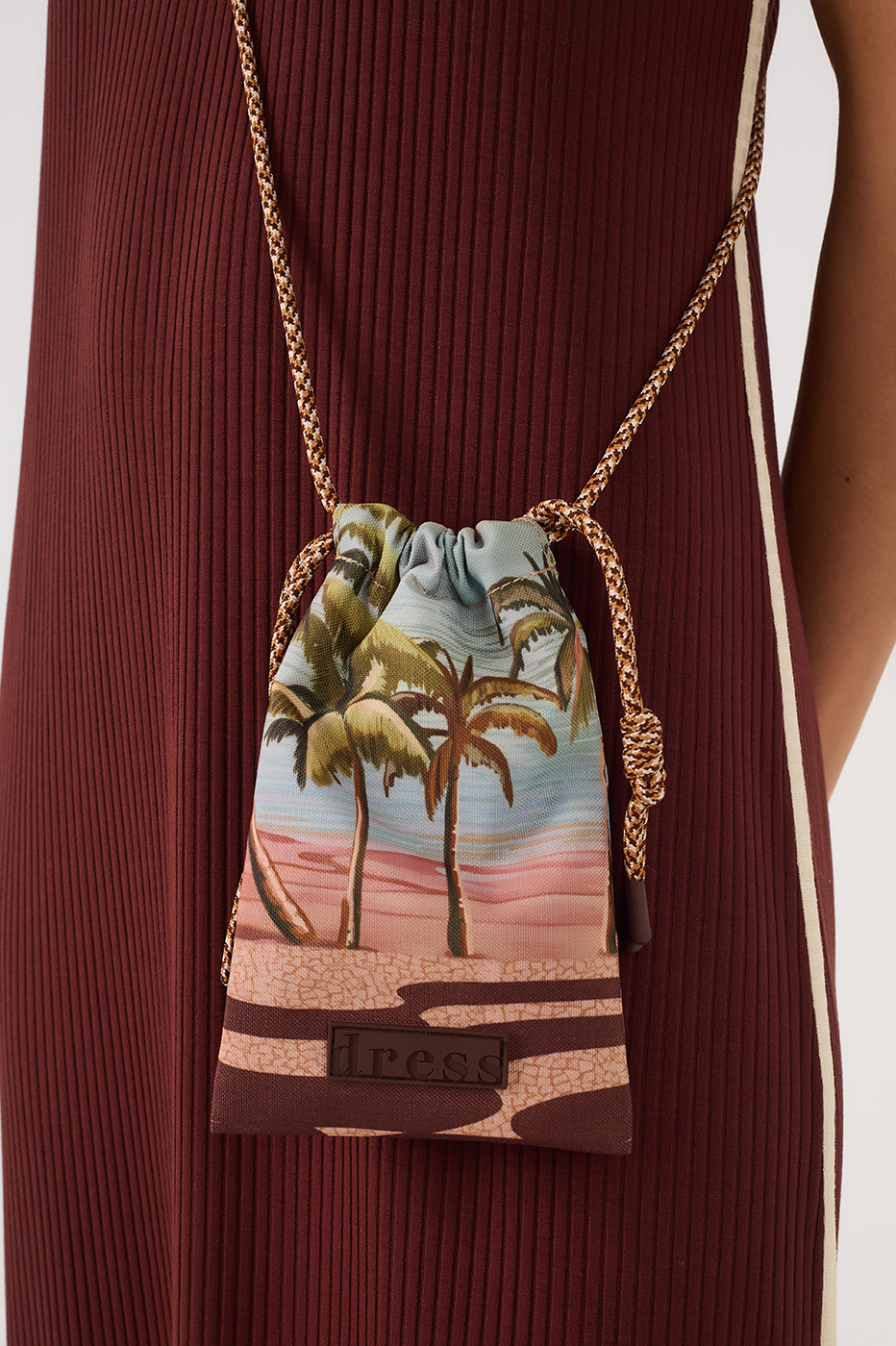 Sunset Print Phone Bag