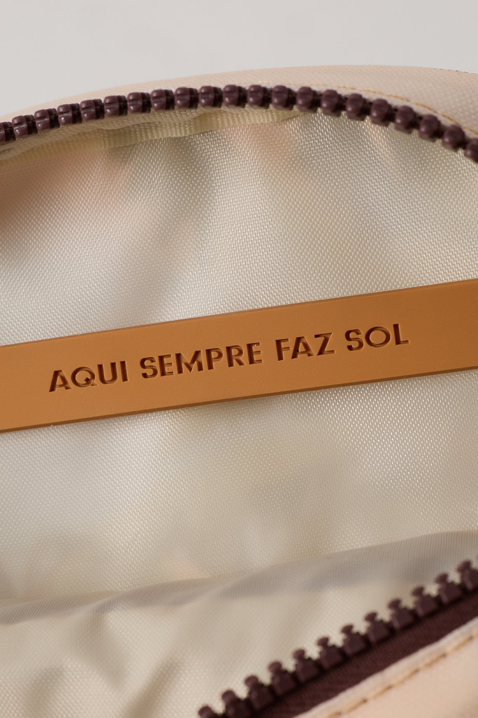 Crossbody Bag with Sunset Print