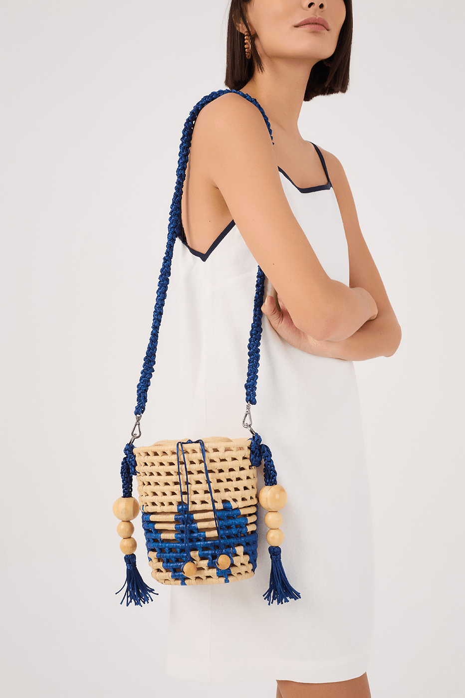Bucket Straw Bag