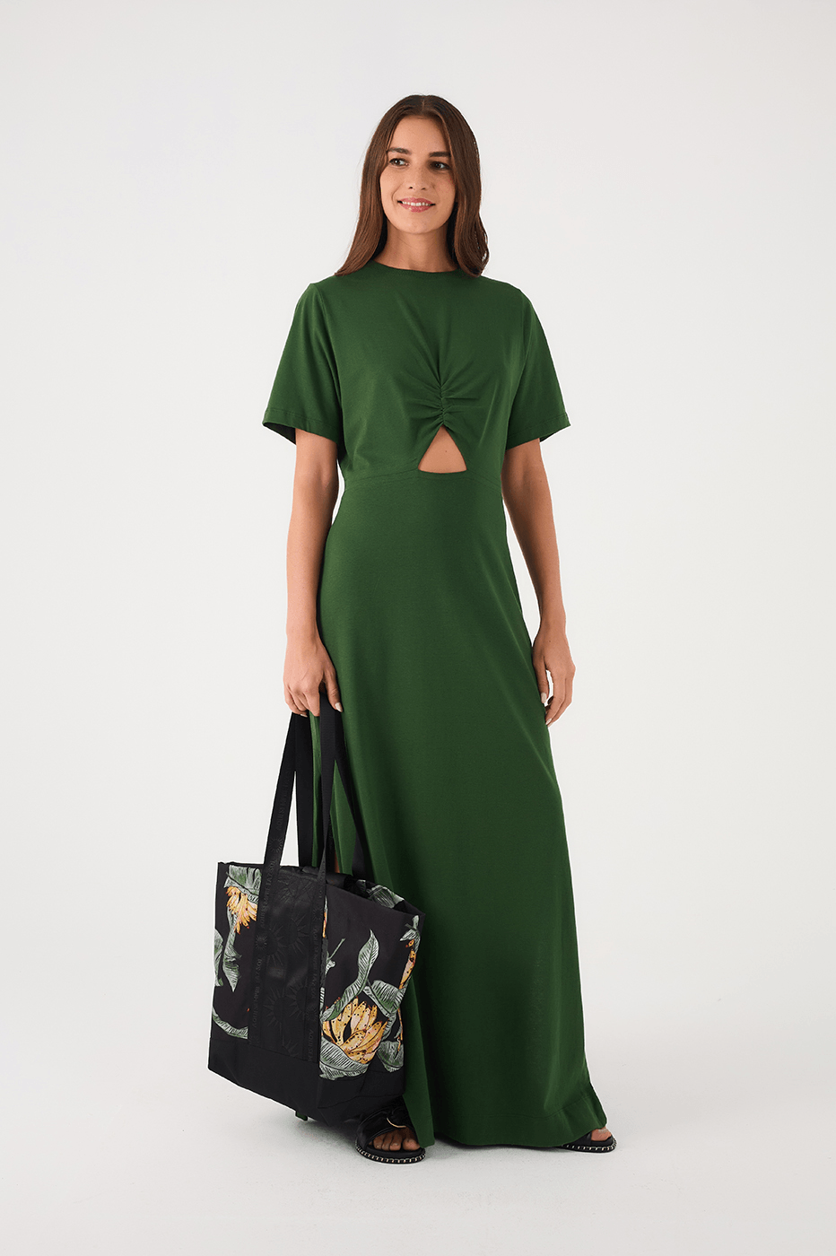 Black Paraiso Shopper Bag