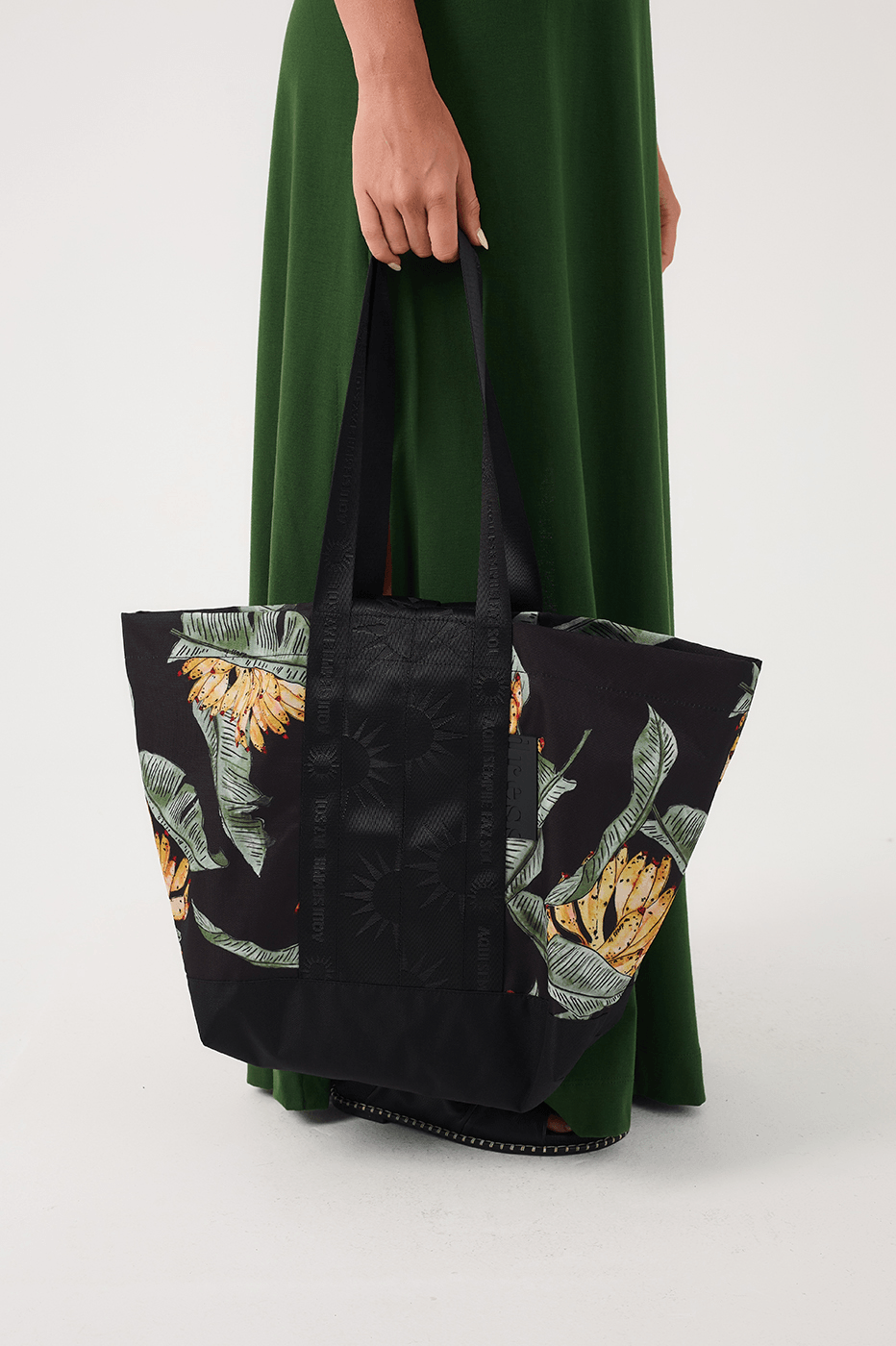Black Paraiso Shopper Bag
