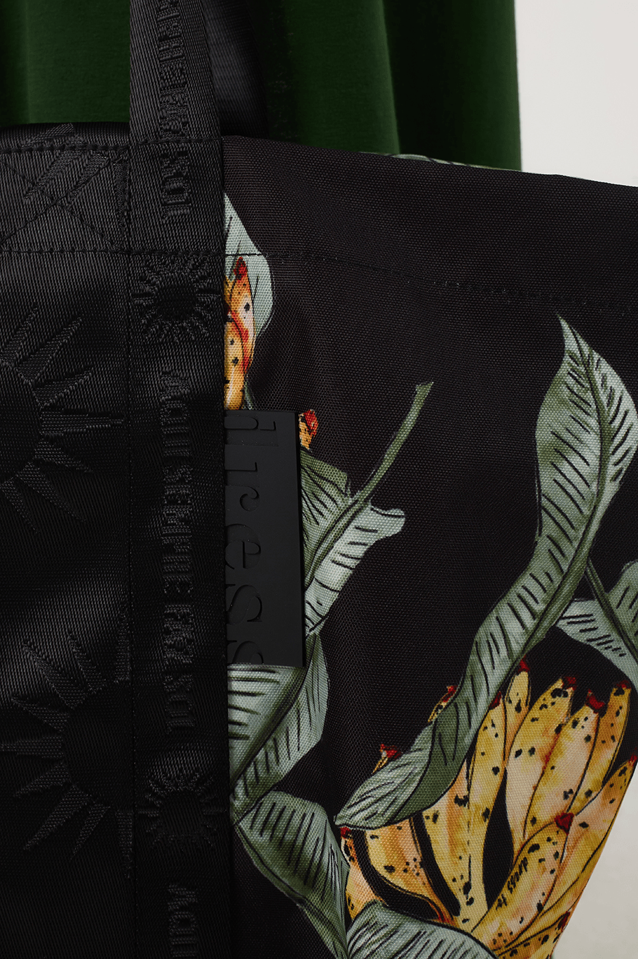 Black Paraiso Shopper Bag