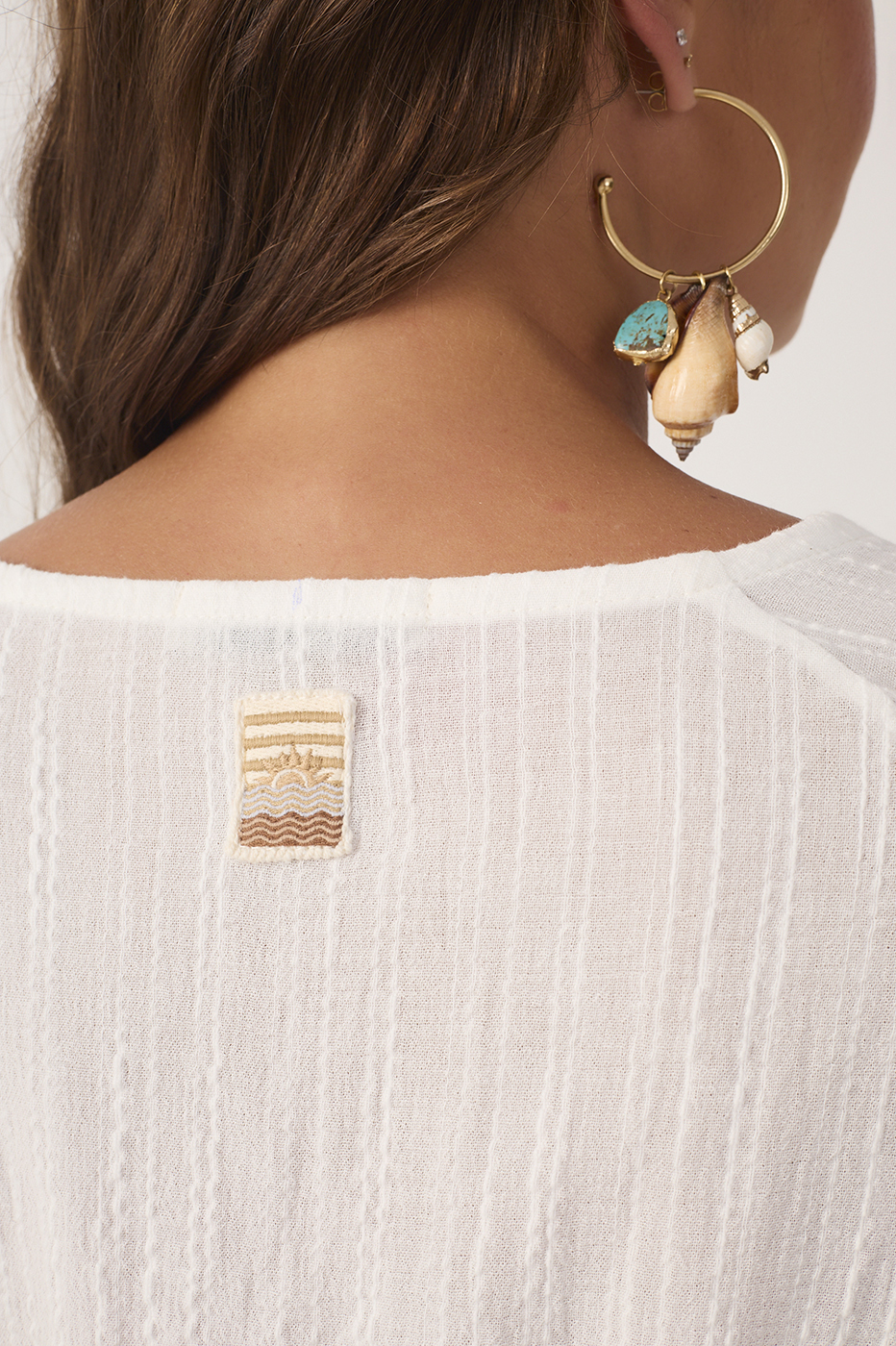 Gauze Tie-Front Blouse_6