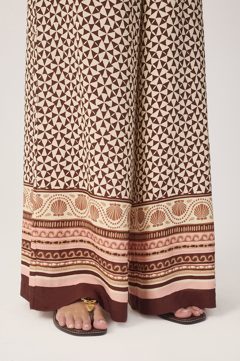 Solstício Print Pants with Scarf_5