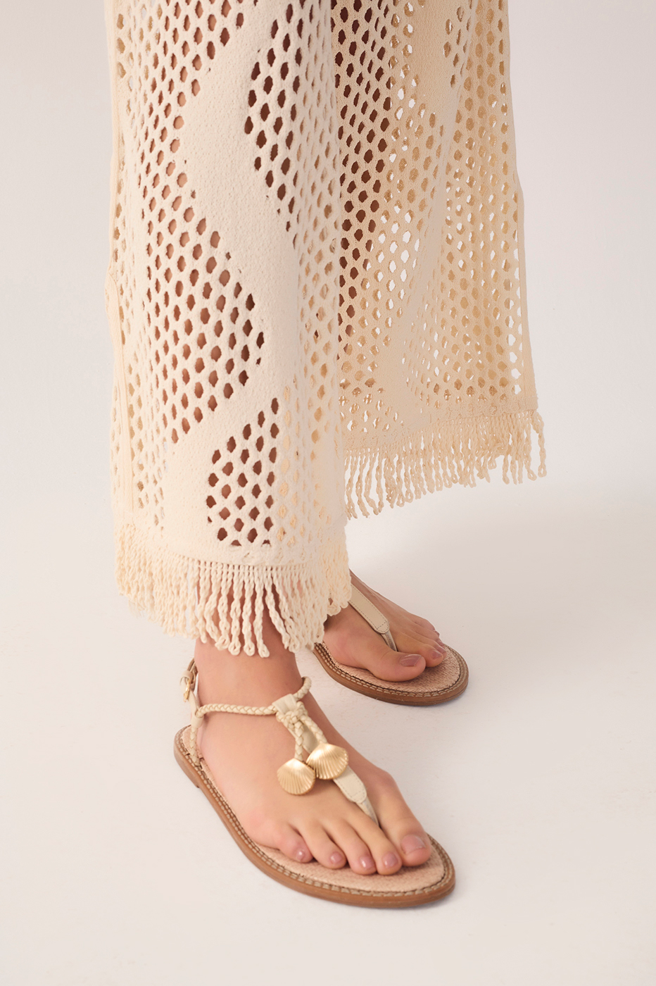 Knit Pants Hot Shorts_5