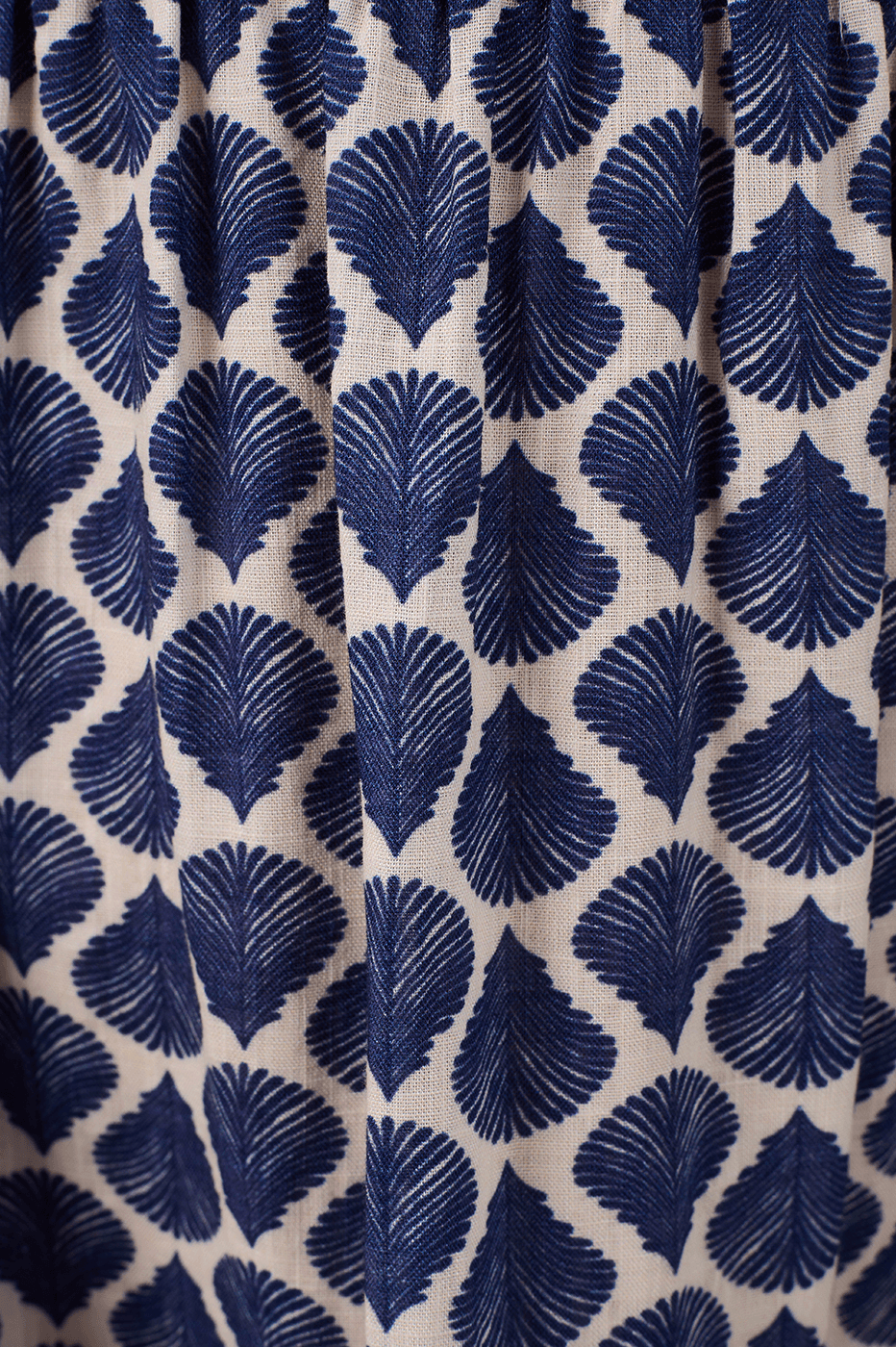 Tunic Dress with Seashell Print