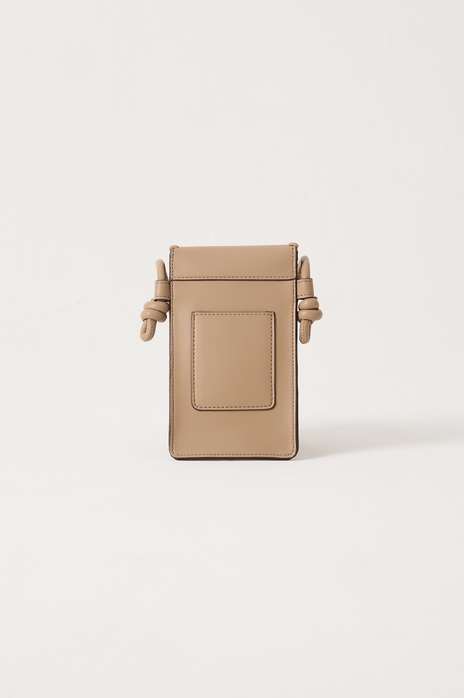 Grey Mirante Cellphone Magnet Closure Crossbody Bag