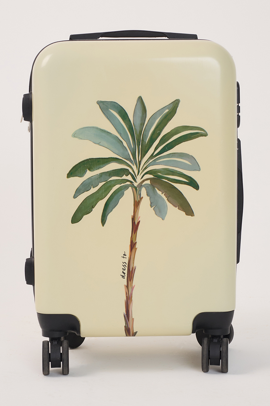 Tropicana Print Carry-On Suitcase_2