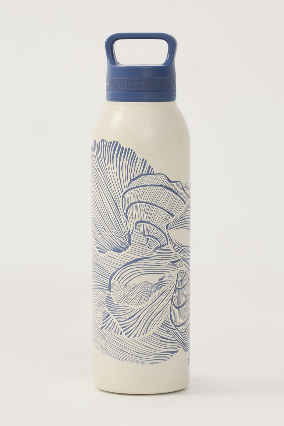 Blue Mergulho Handle 25oz Insulated Water Bottle_2
