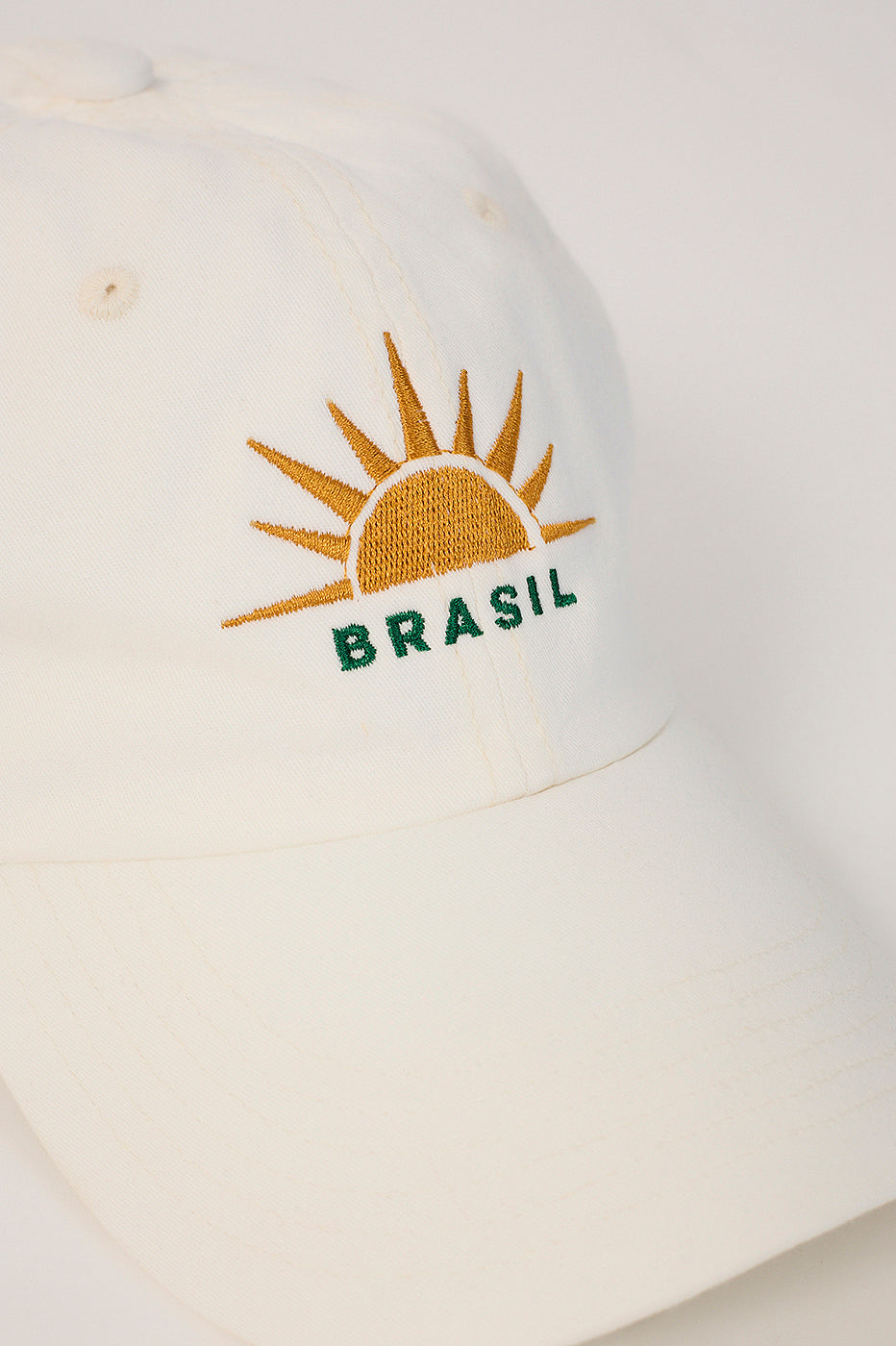 Off-White Brazil Embroidered Cotton Cap_3