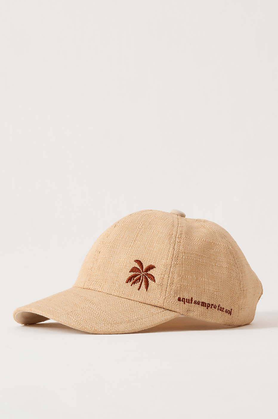 Natural Fibers Orla Embroidered Baseball Cap
