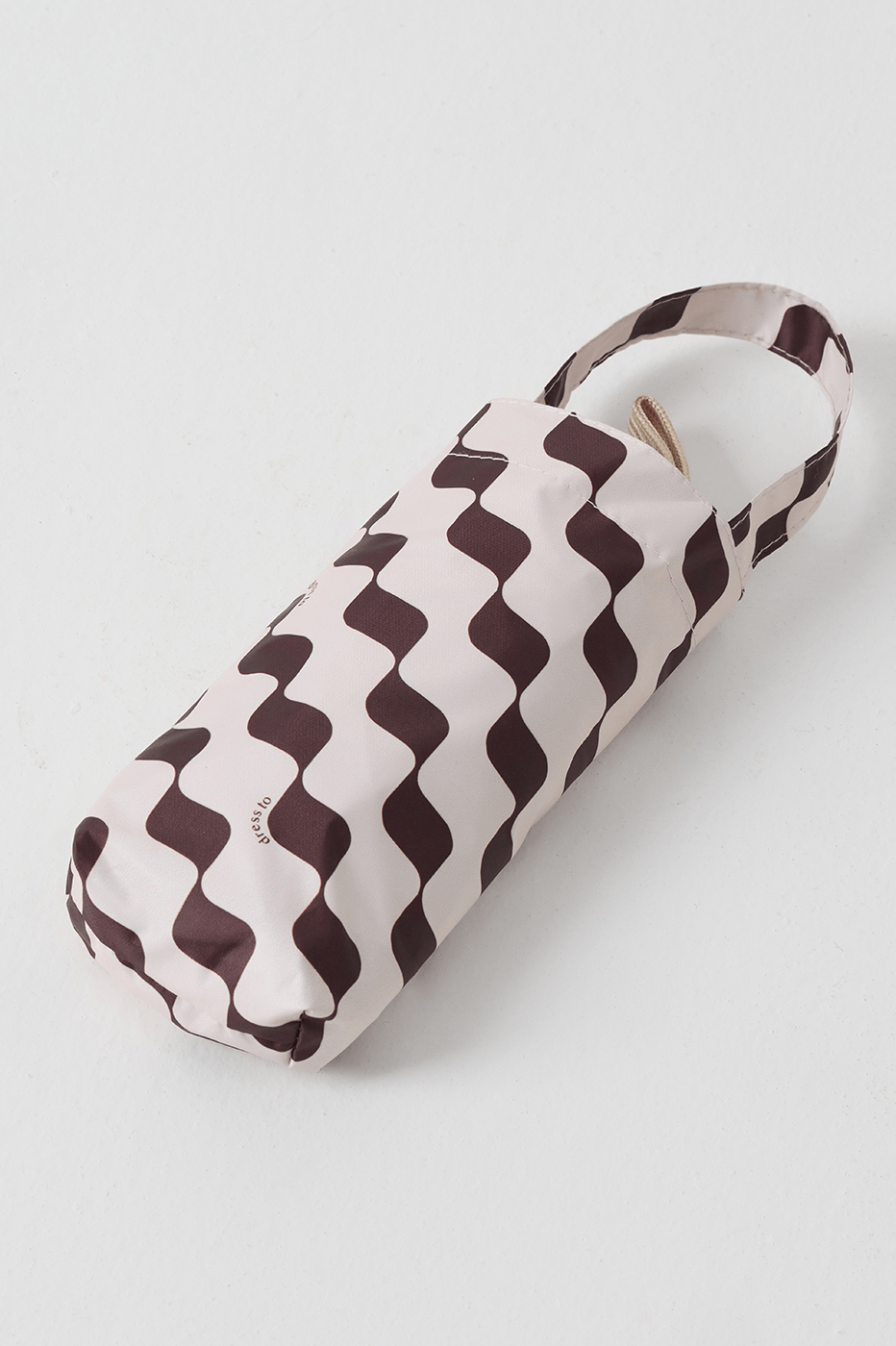 Brown Bossa Nova Compact Umbrella
