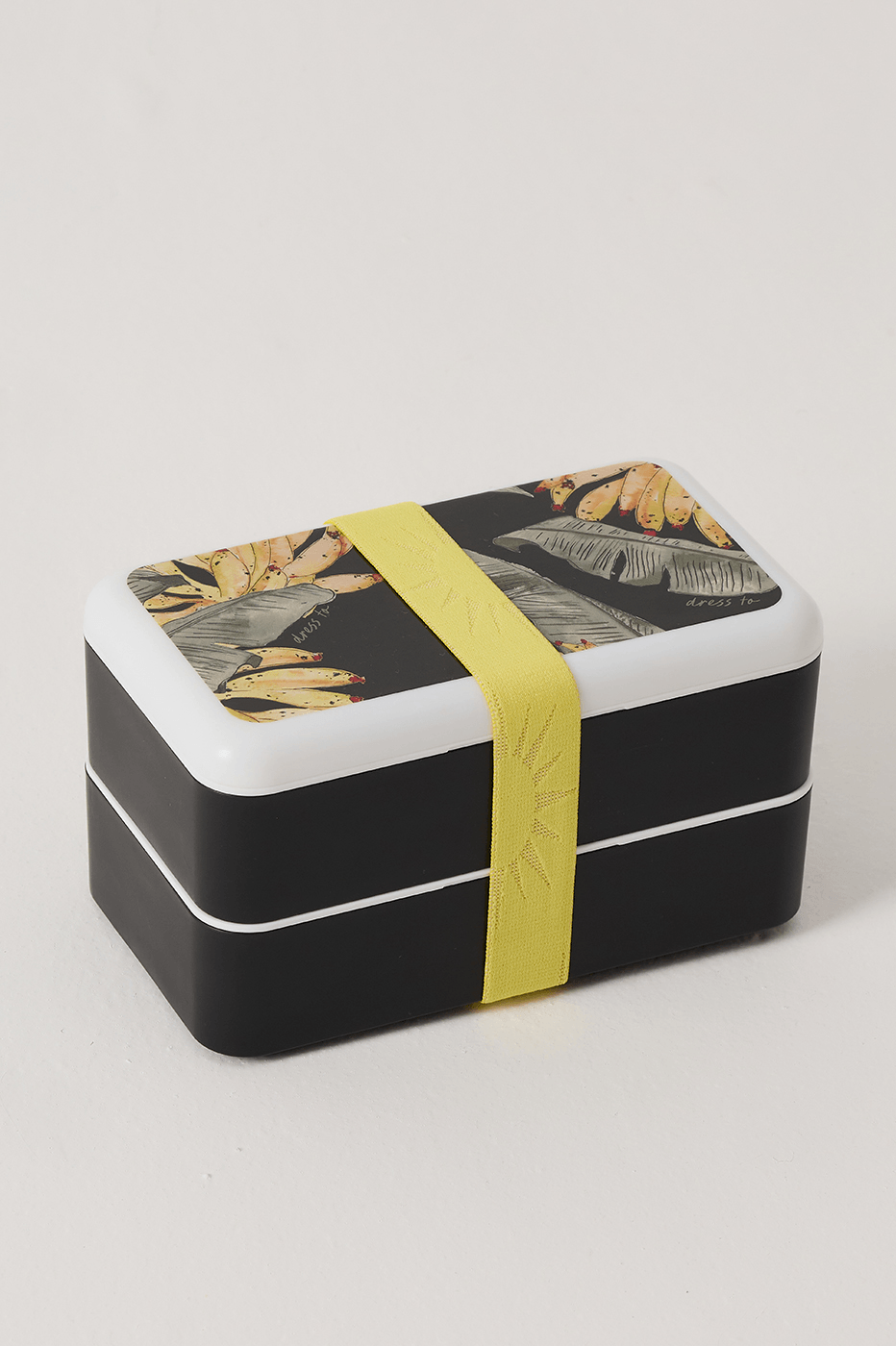 Black Paraiso Handle Strap Insulated Lunch Bag With Containers