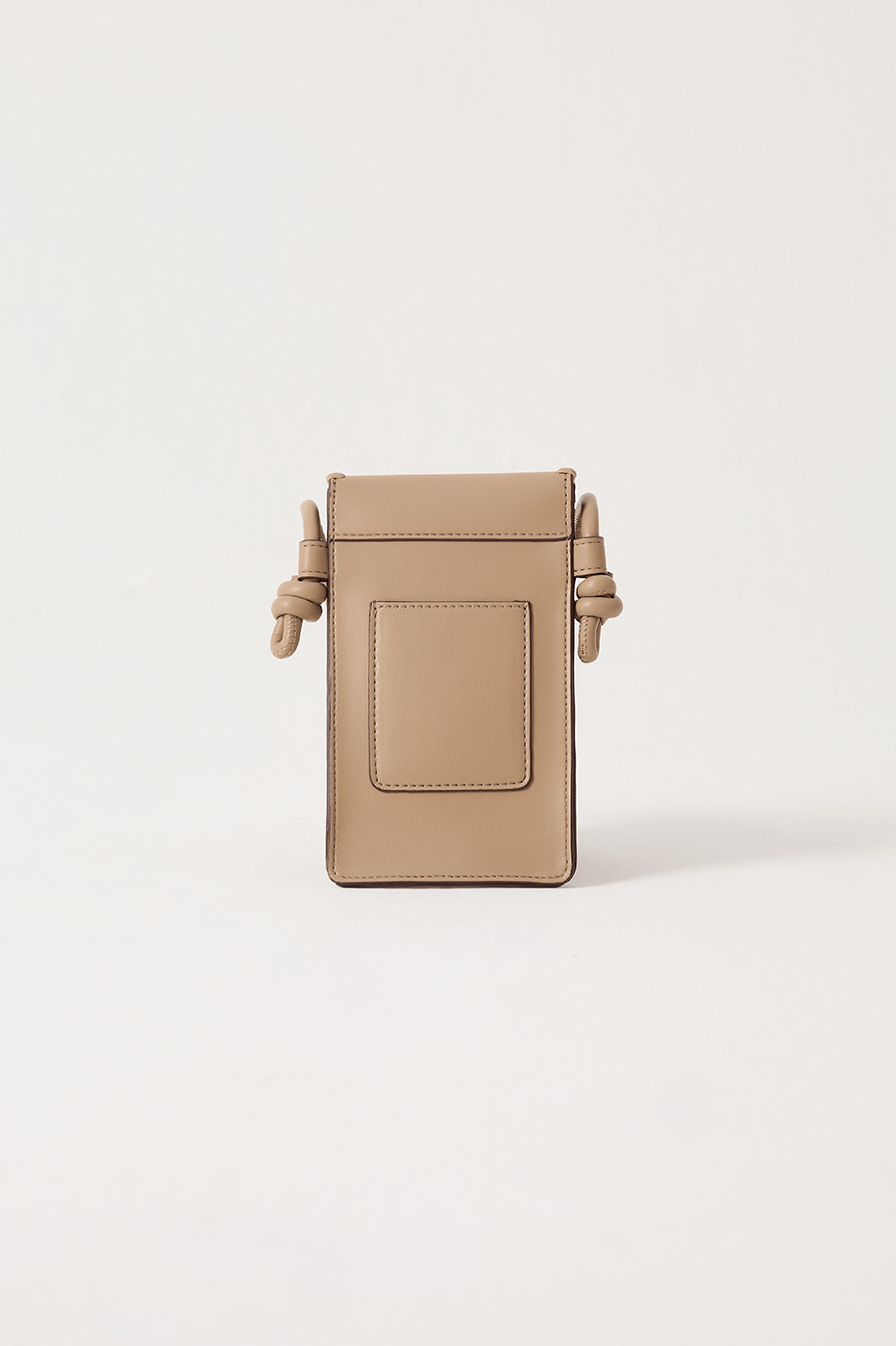 Grey Mirante Cellphone Magnet Closure Crossbody Bag