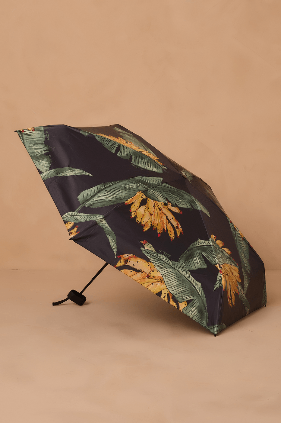 Black Paraiso Compact Umbrella